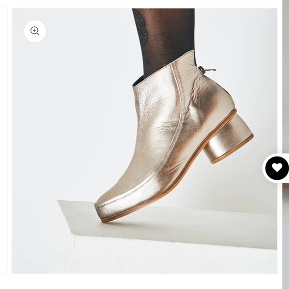 Mafalda silver boots size 39 UK 8US - Picture 2 of 10